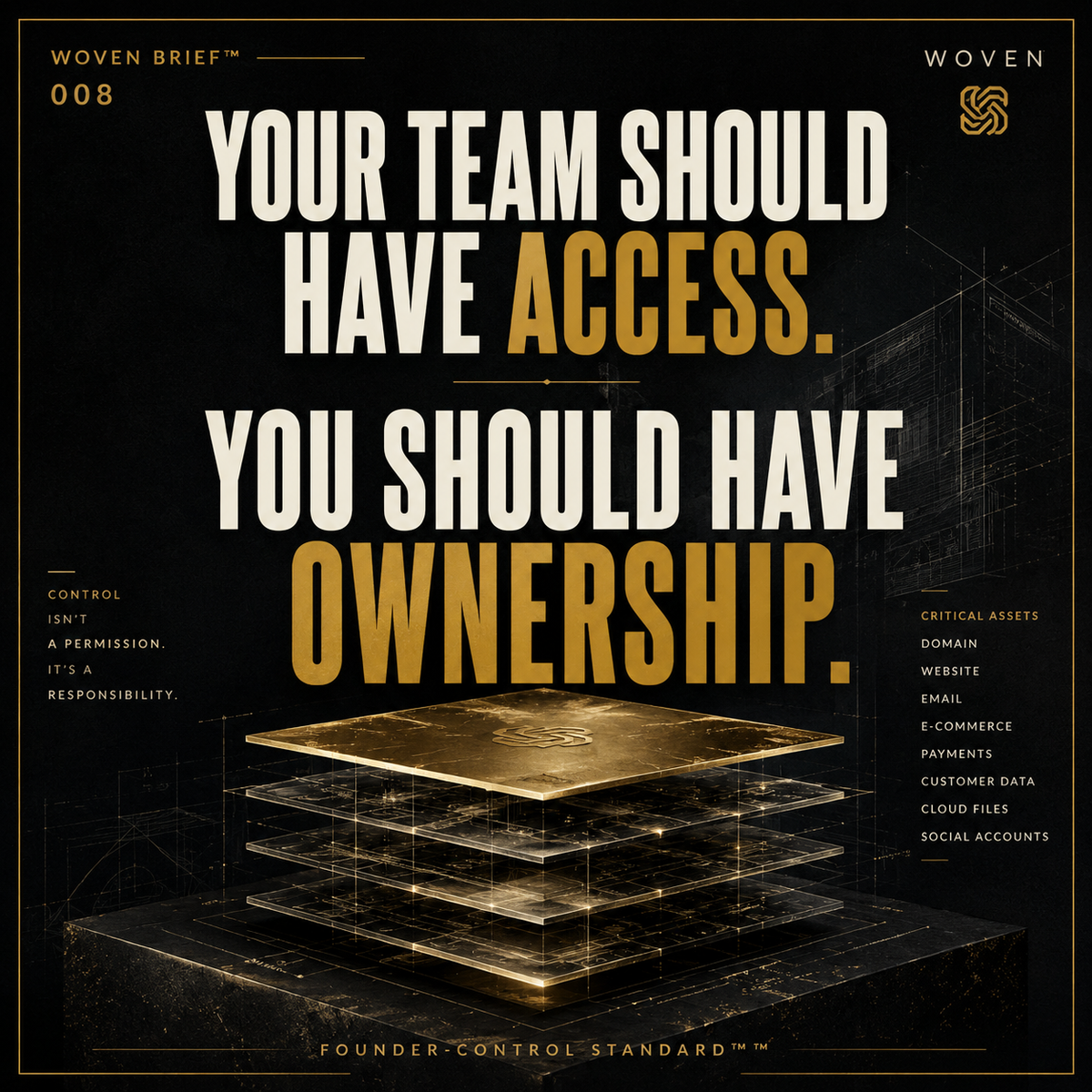 The Founder Access Problem