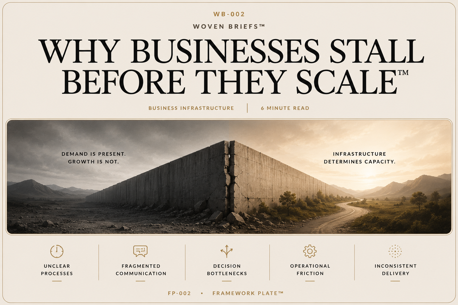 Why Businesses Stall Before They Scale