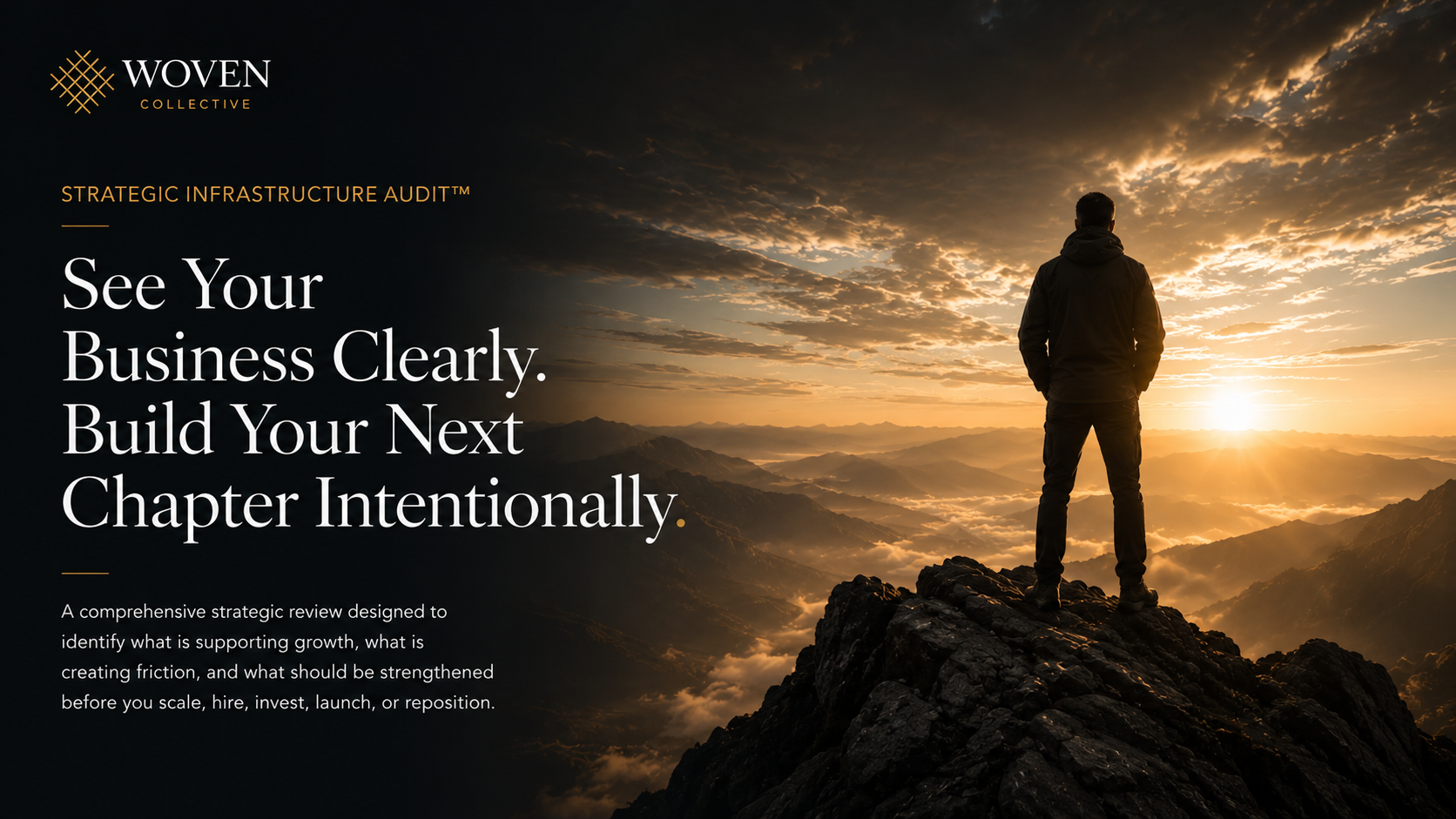 See Your Business Clearly. Build Your Next Chapter Intentionally.