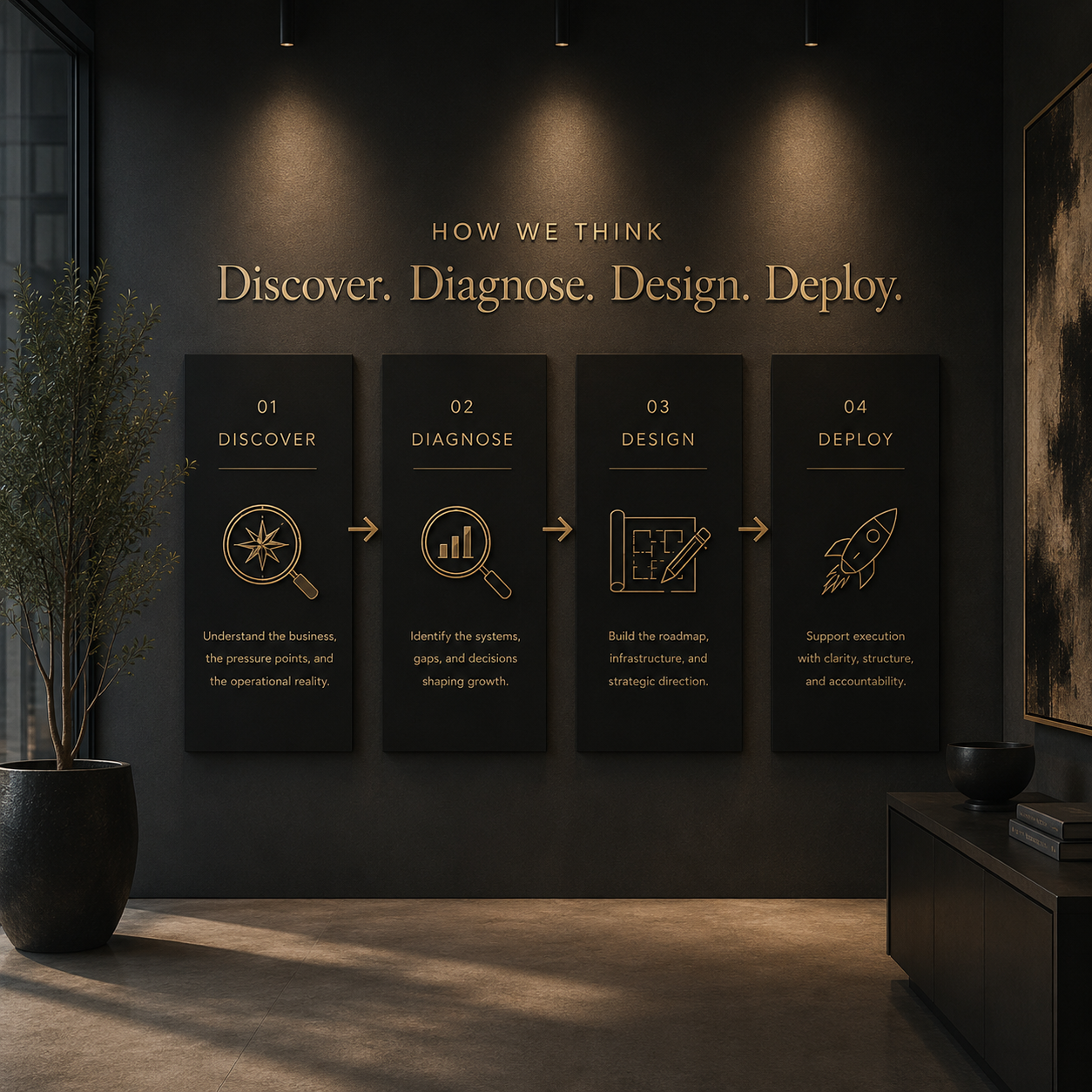 Woven client intake